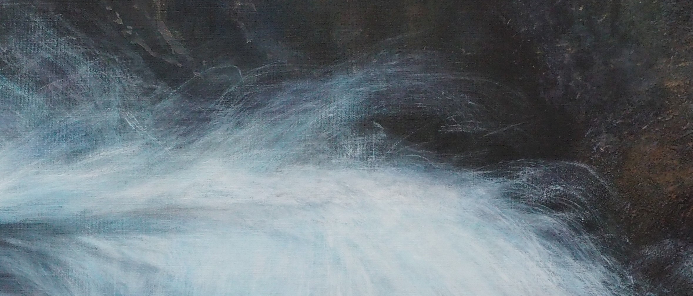 Panta-rhei-II_Welle_120x130cm_Oel_GudrunSchueler-Ausschnitt